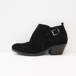 White Mountain | Shoes | White Mountain Ankle Boot Bootie Black Suede ...